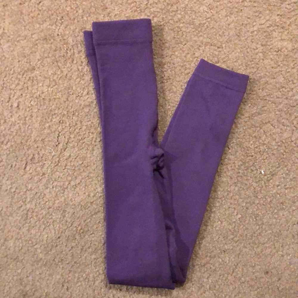 purple tights